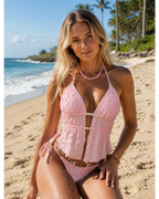 Blush Tide Tankini Set