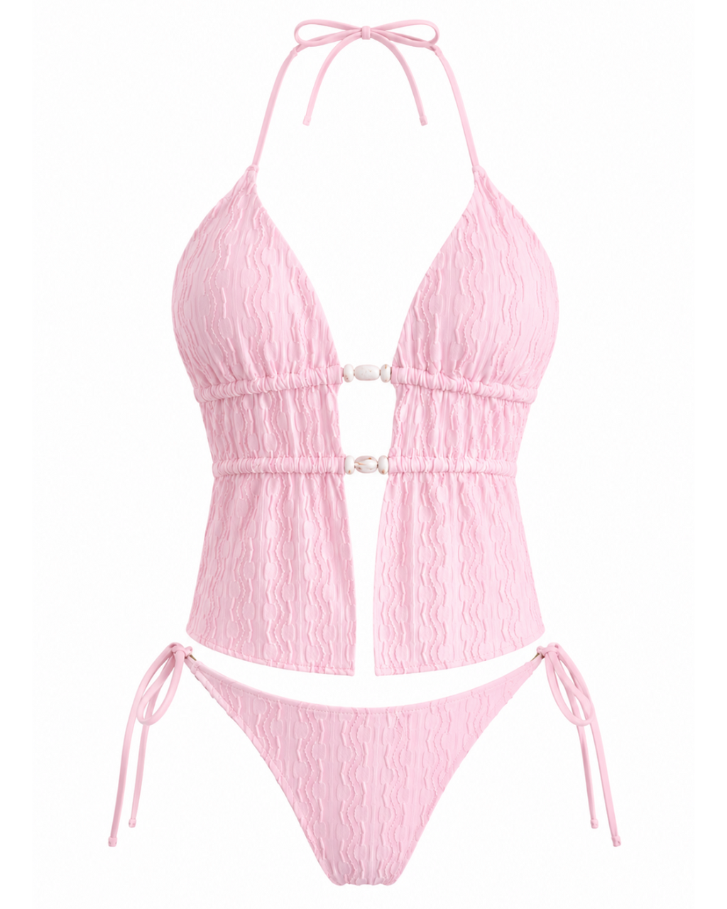 Blush Tide Tankini Set